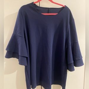 Navy Blouse